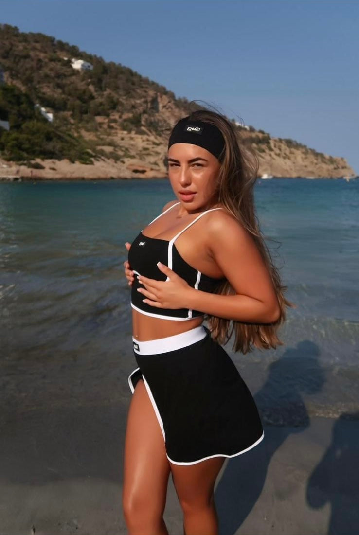 Women’s Tennis Set (Headband, Skirt & Top) – Court Luxe Collection