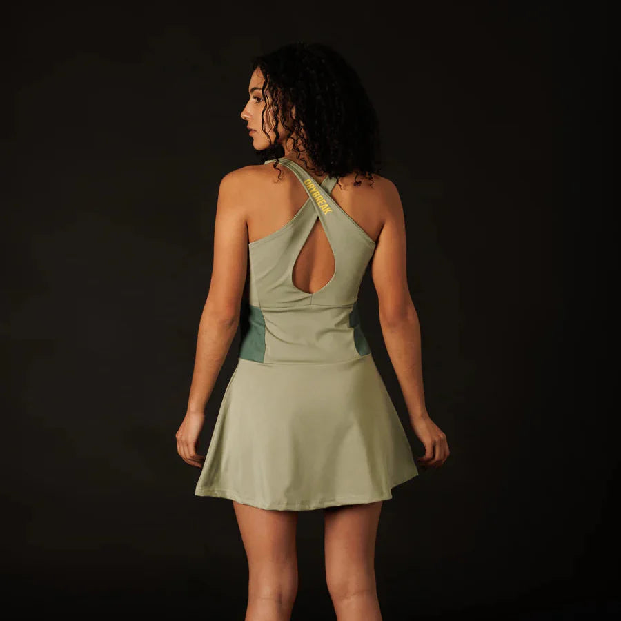 Women’s Matcha Green Tennis Dress – Drybreak Collection