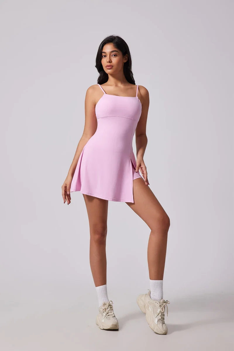 Classic Tennis Court Dress – Active Fit