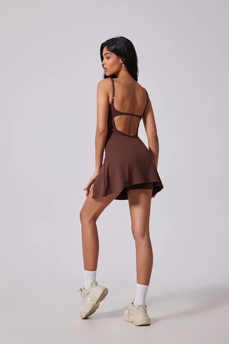 Classic Tennis Court Dress – Active Fit