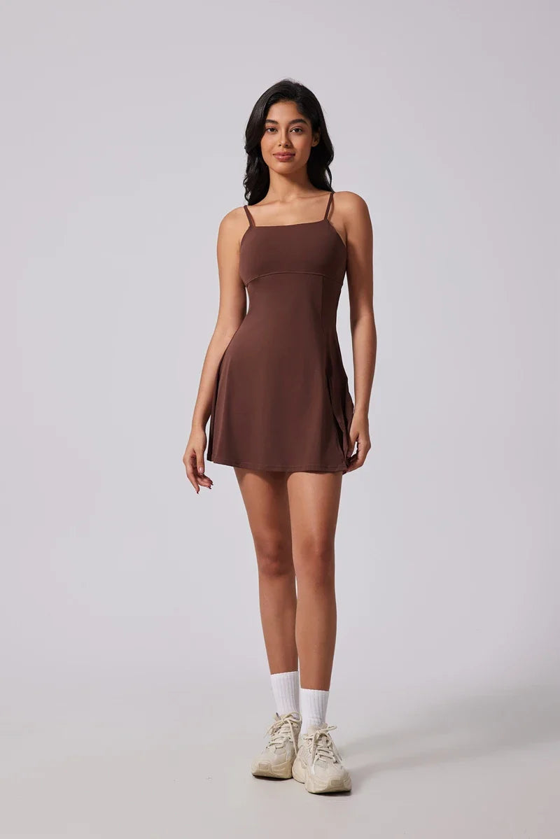 Classic Tennis Court Dress – Active Fit